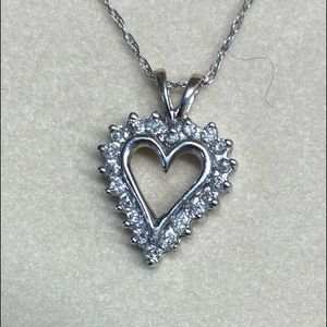 10K Heart necklace from Marks & Morgan.